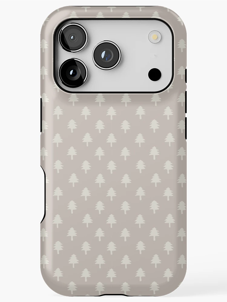 Thumbnail 1 of 4, iPhone Case, Winter Forest Pattern designed and sold by AbstractCreatur.