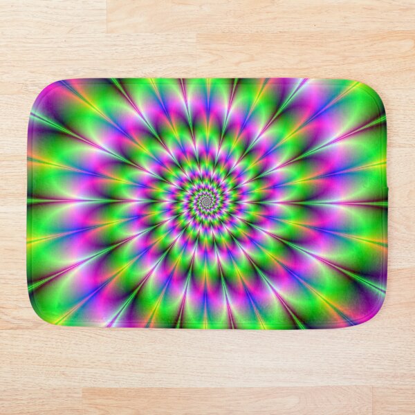 Item preview, Spiral Rosette in Pink Green and Blue designed and sold by EyeBogglers.