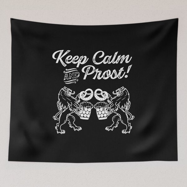 Item preview, KEEP CALM Bavarian Lions designed and sold by catsandmore.