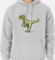 Raubvogel, der Pizza isst Hoodie