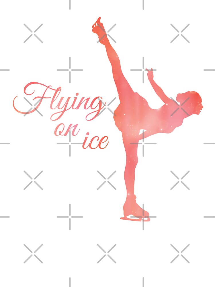 Figure Skating Ice Skating Girl Pink Arabesque Pose Ice Skater Kids T Shirt By Vane22april Redbubble - roblox ice skating tiktok