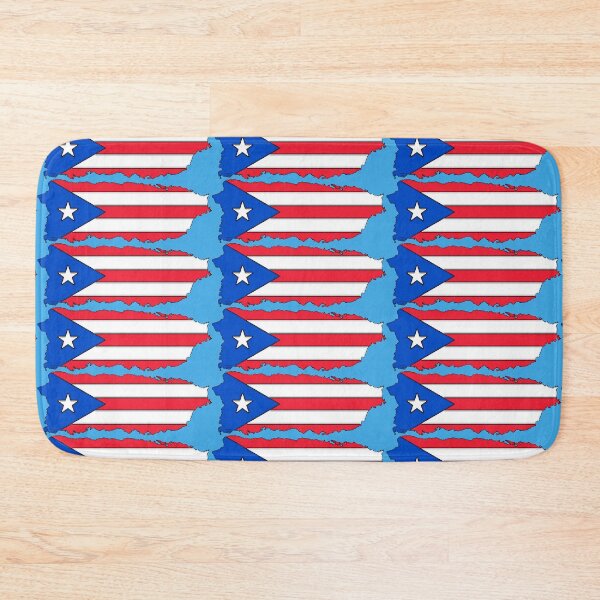Item preview, Puerto Rico Map with Puerto Rican Flag designed and sold by Havocgirl.
