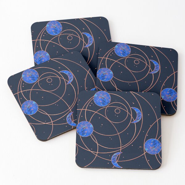 Item preview, Moon Cycles - Blue designed and sold by Olooriel.