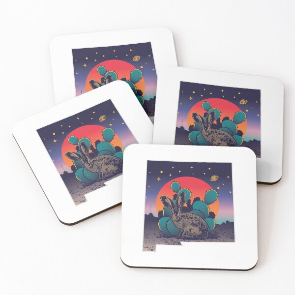 Item preview, New Mexico cactus jackrabbit designed and sold by JonesbrosDesign.