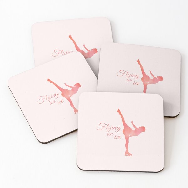 Item preview, Figure skating - Ice skating girl - pink arabesque pose - ice skater designed and sold by Vane22april.