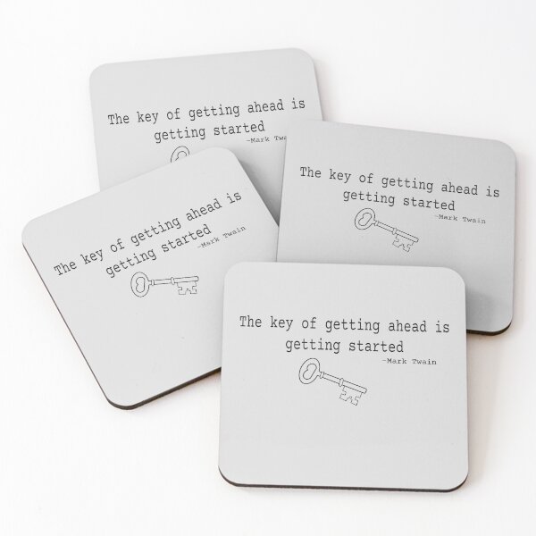 Item preview, The Key of Getting Ahead  designed and sold by NeonCrabStudio.