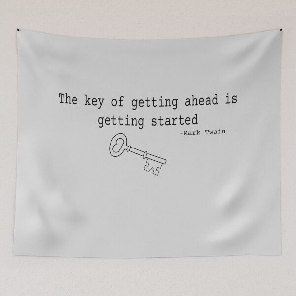 Item preview, The Key of Getting Ahead  designed and sold by NeonCrabStudio.