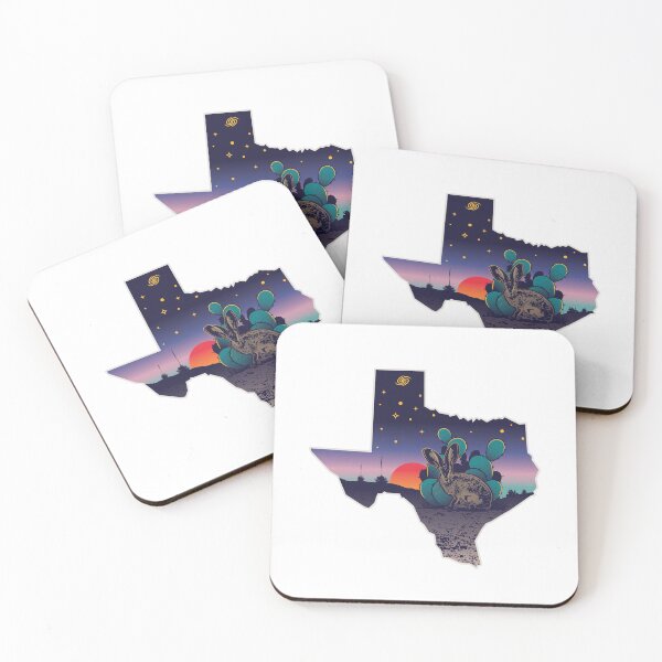 Item preview, Texas cactus jackrabbit designed and sold by JonesbrosDesign.