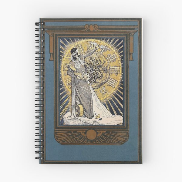 Item preview, Fantastic Art Nouveau/Deco Lady with Sun Clock designed and sold by TTWG.