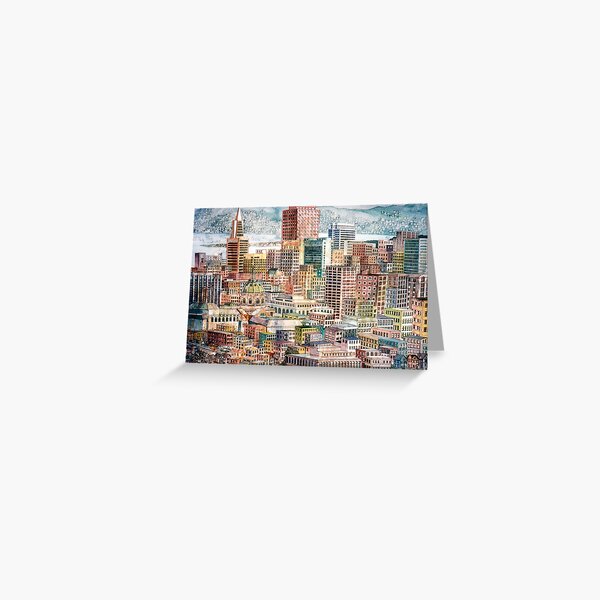 The City Greeting Card