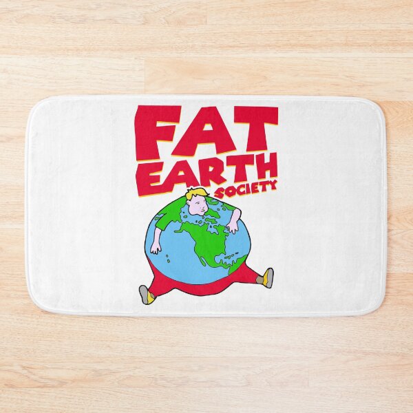 Item preview, Fat Earth Society (Flat Earth Humor) designed and sold by FlatEarthBiz.