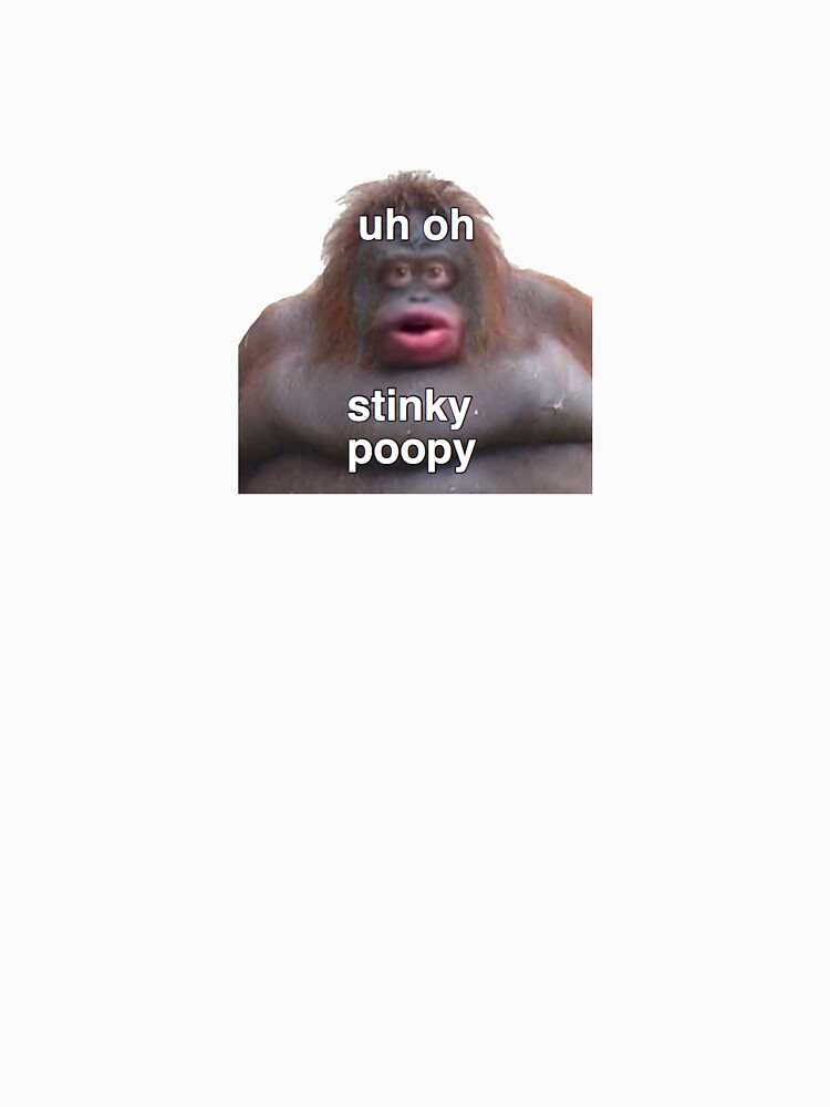"Uh Oh Stinky Poop" Tshirt by calllieann Redbubble
