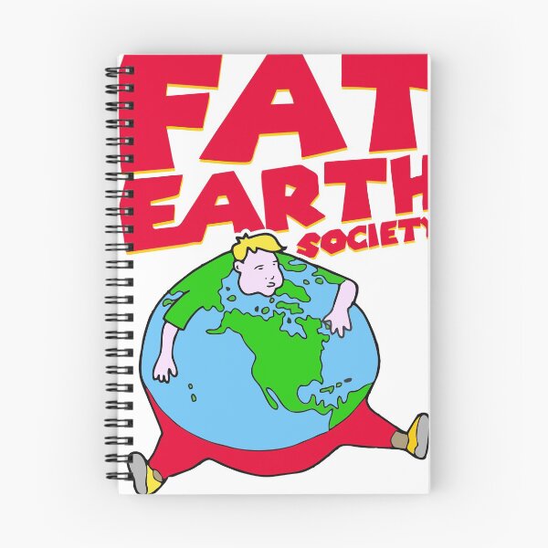 Item preview, Fat Earth Society (Flat Earth Humor) designed and sold by FlatEarthBiz.