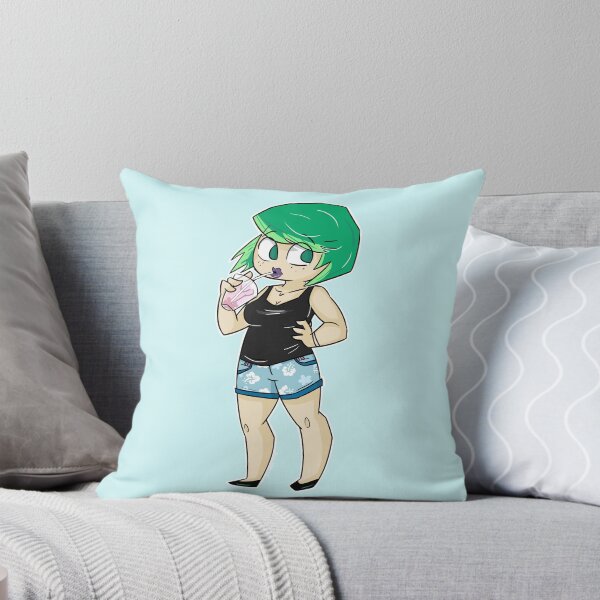 Summer Sun single Throw Pillow