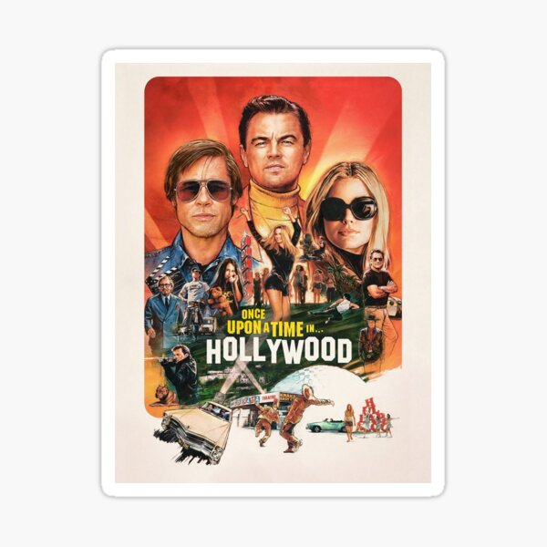 Once Upon a Time ... in Hollywood Sticker
