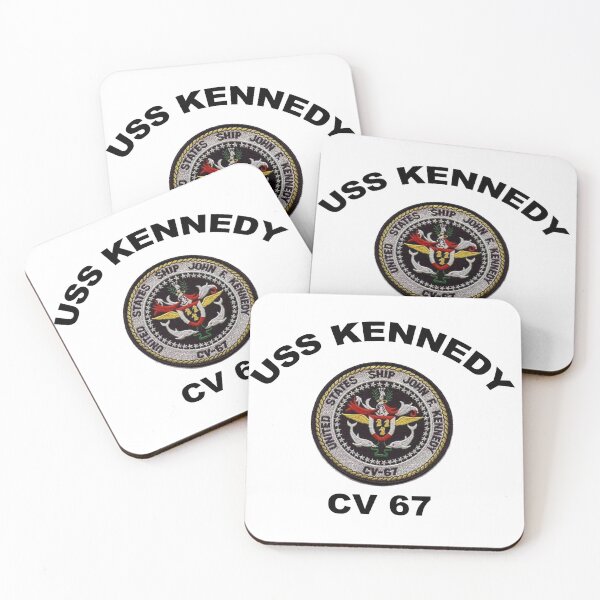 Item preview, USS John F. Kennedy (CV-67) Crest designed and sold by Nikki SpaceStuffPlus.