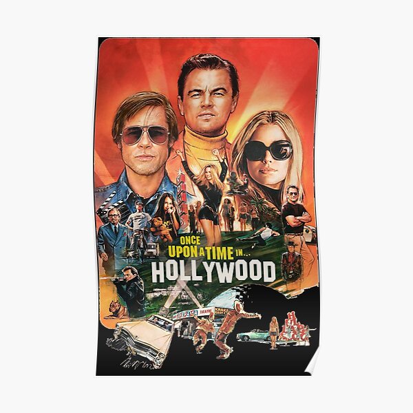 Once Upon a Time in Hollywood Poster