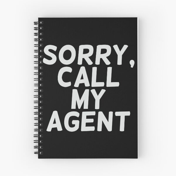 Item preview, Sorry, call my agent designed and sold by paulo silveira.