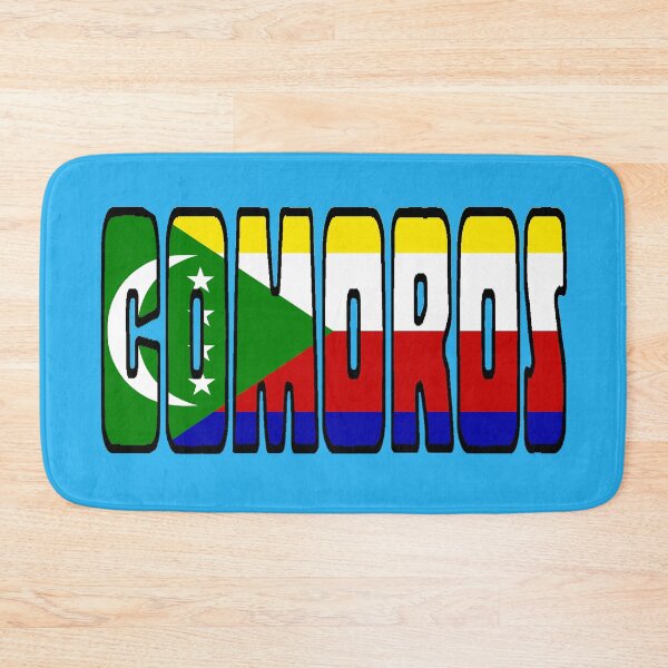 Item preview, Comoros Font with Comorian Flag designed and sold by Havocgirl.