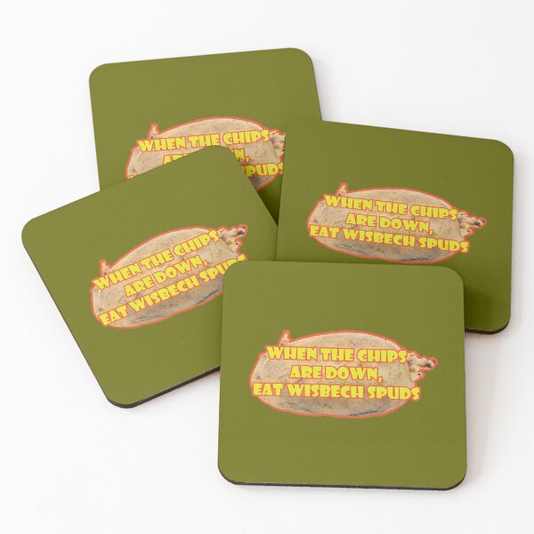 Item preview, When the chips are down, eat Wisbech spuds designed and sold by AvengingMeteor.