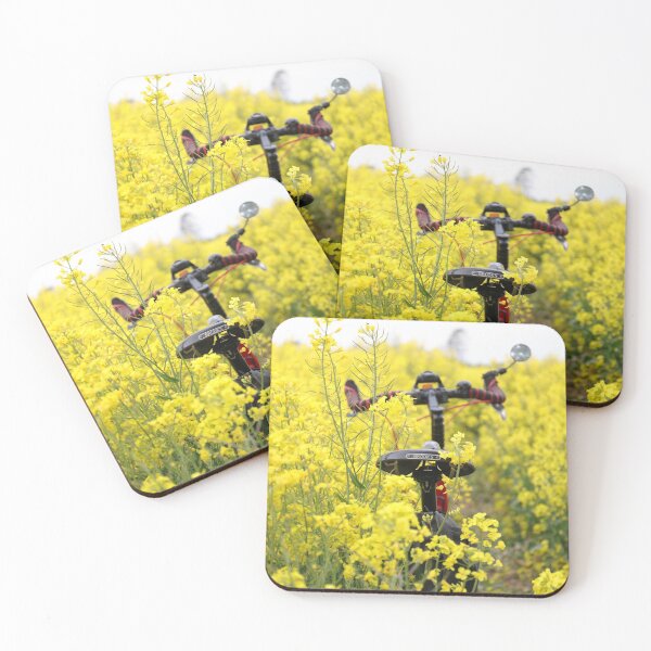 Item preview, Moulton Bicycle in Rapeseed Oil Flowers designed and sold by Diane Noyce.