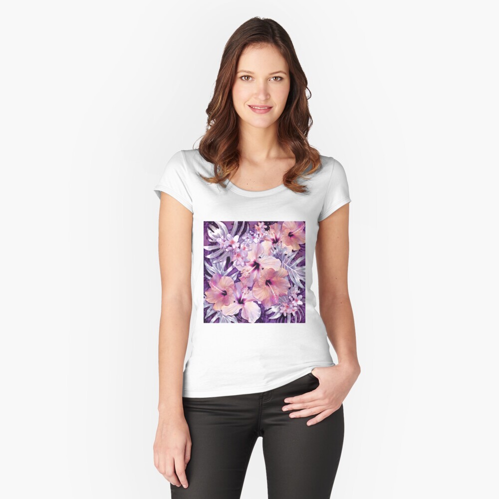Item preview, Fitted Scoop T-Shirt designed and sold by ninabmay.