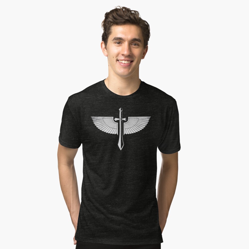 The winged Sword Tri-blend T-Shirt