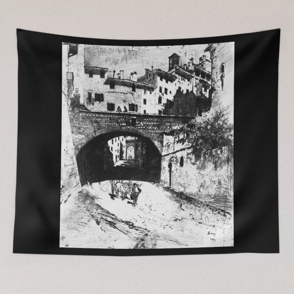Item preview, Archway, Siena - Joseph Pennell - 1883 designed and sold by CrankyOldDude.