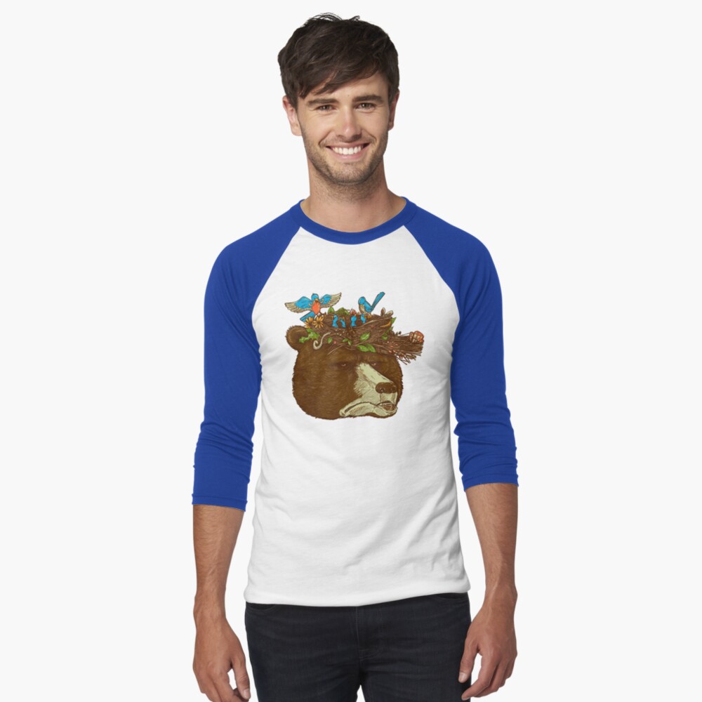 Item preview, Baseball ¾ Sleeve T-Shirt designed and sold by nickv47.