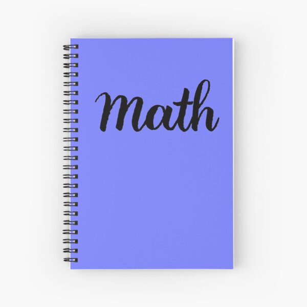 Math Notebook, Mathematics is the cheapest science Spiral Notebook for  Sale by Demétrio Creativity