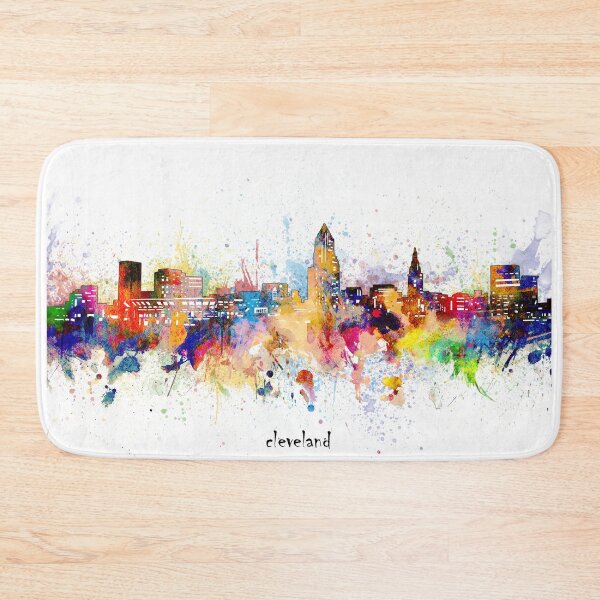 Item preview, cleveland skyline designed and sold by BekimART.