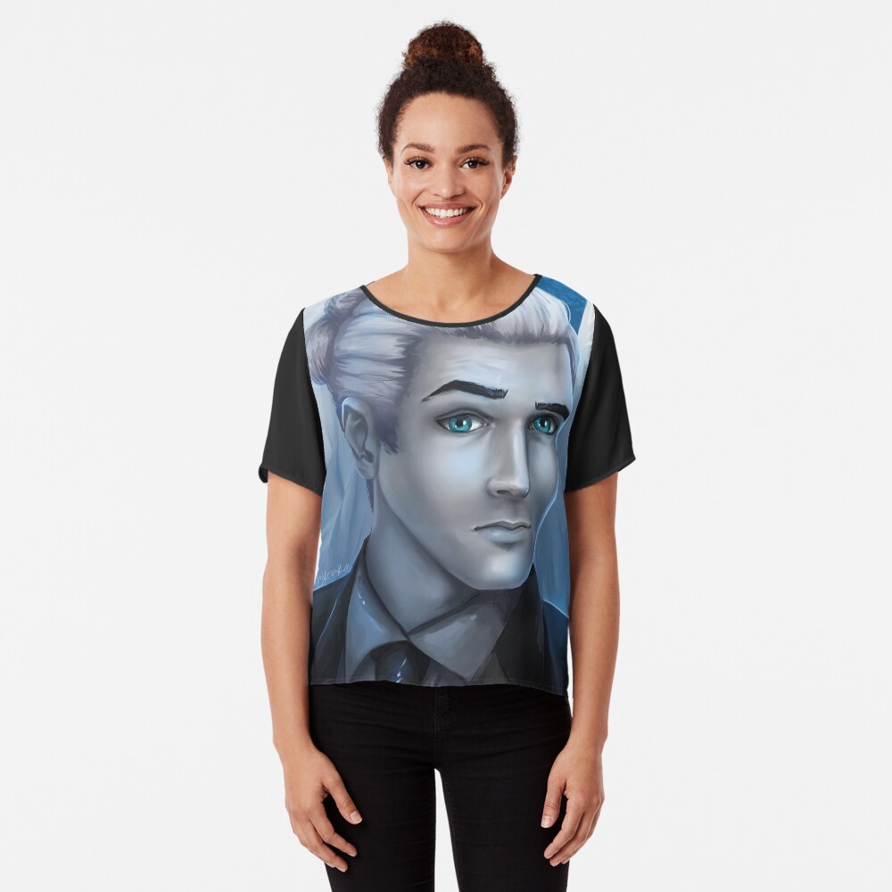 Thanatos Chiffon Top