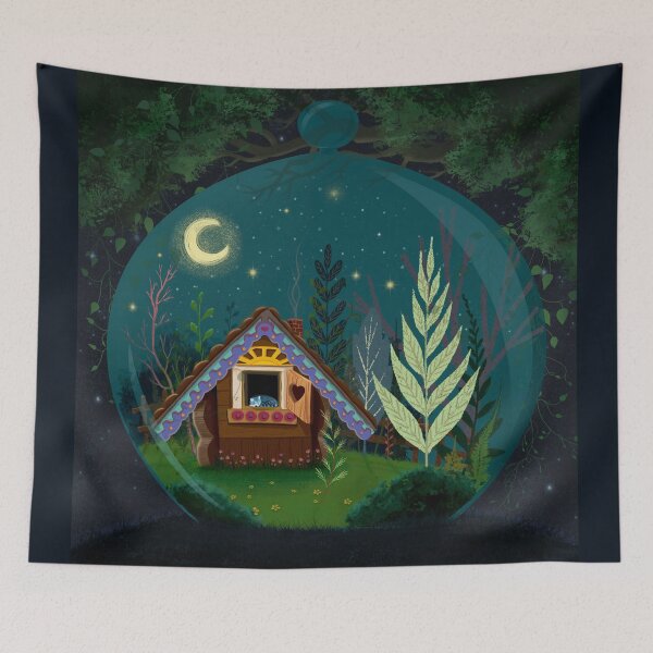 Item preview, The Home Of Secret Forest Magic designed and sold by BunnyThePainter.
