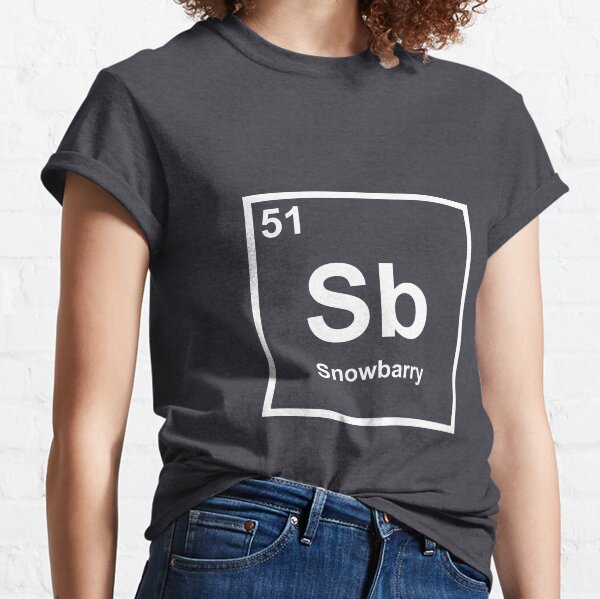Snowbarry - Periodic Table Element Classic T-Shirt