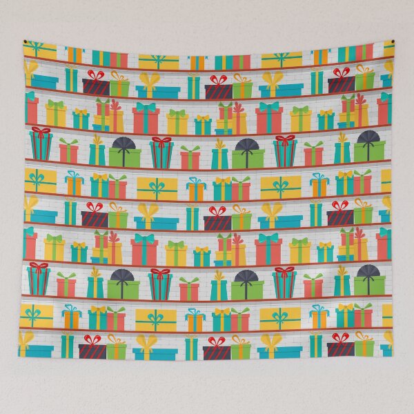 Item preview, Cute kawai gifts presents pattern designed and sold by libs182.