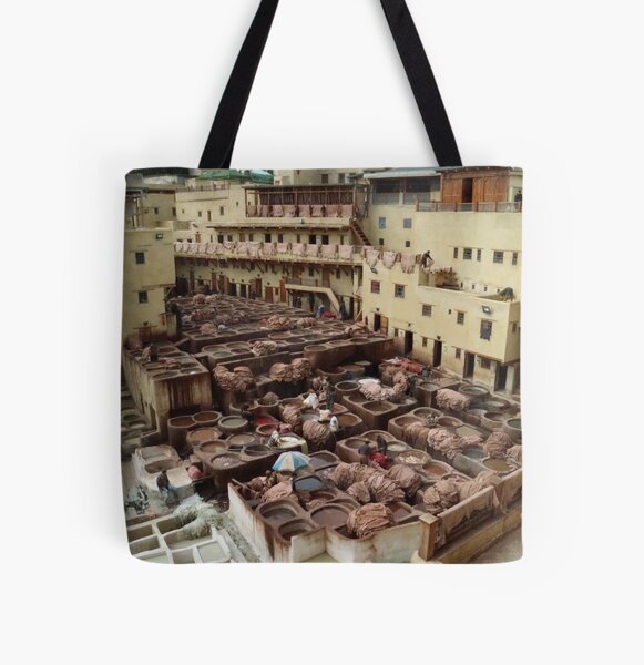 Aperçu de l'œuvre Afrique du Nord, Maroc, Fès, teinturiers, Photographie, BebiCervin créée et vendue par BebiCervin.