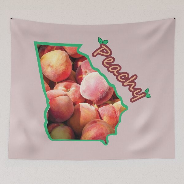 Item preview, Peachy Georgia Outline Silhouette designed and sold by BlackCoffeeCake.