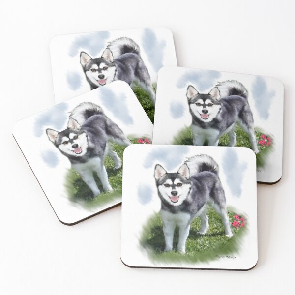 Item preview, Alaskan Klee Kai Dog Lovers Art designed and sold by springdaleshops.