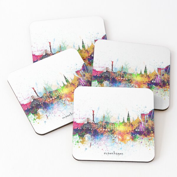 Item preview, copenhagen skyline designed and sold by BekimART.