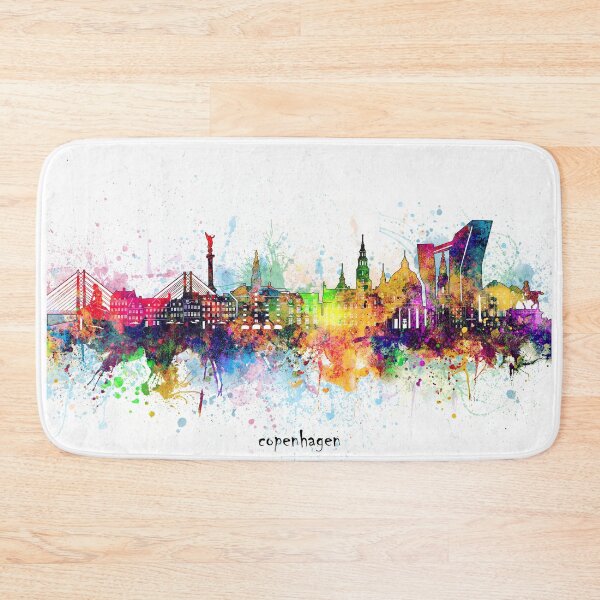 Item preview, copenhagen skyline designed and sold by BekimART.