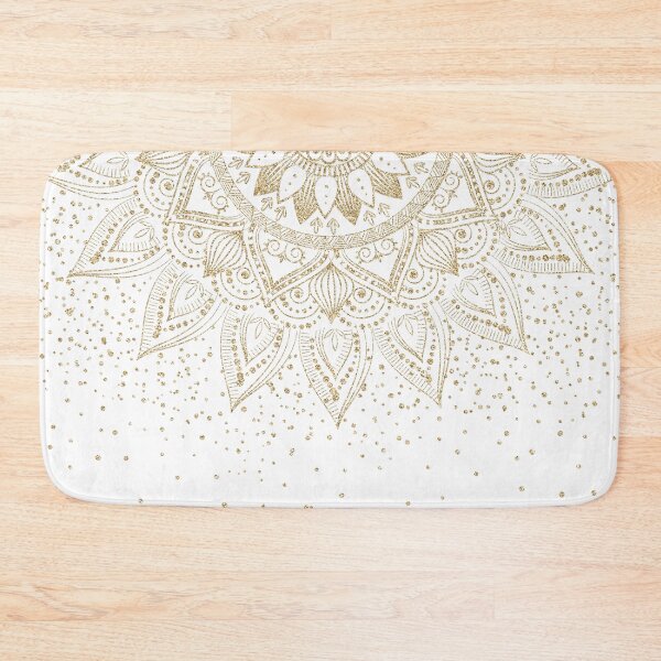 Item preview, Elegant Gold Mandala Confetti Design designed and sold by InovArtS.