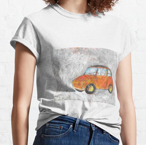 Fiat 500 orange Classic T-Shirt