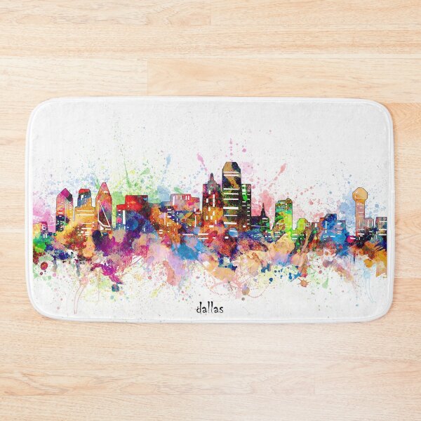 Item preview, dallas skyline designed and sold by BekimART.