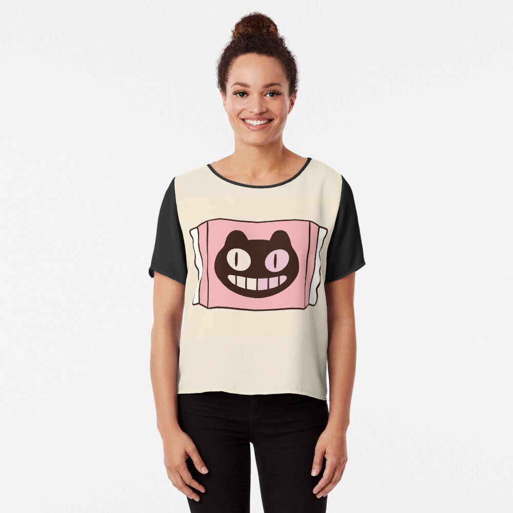 Cookie Cat from Steven Universe Chiffon Top