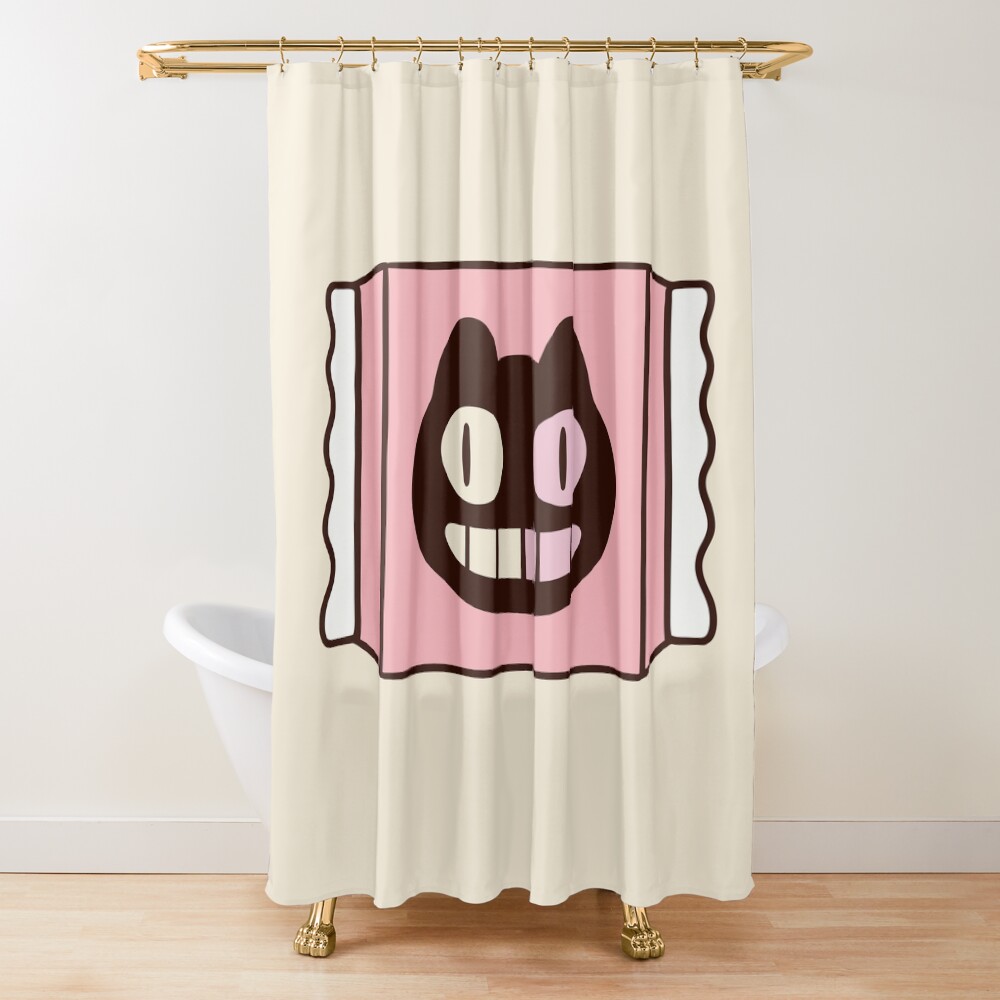 Cookie Cat from Steven Universe Shower Curtain