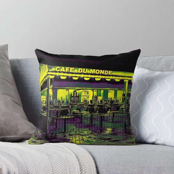 Item preview, Cafe Du Monde Mardi Gras Colors designed and sold by BlackCoffeeCake.