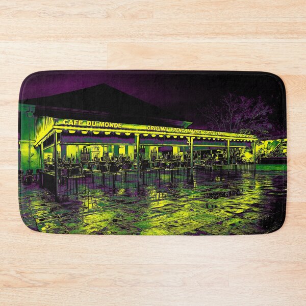Item preview, Cafe Du Monde Mardi Gras Colors designed and sold by BlackCoffeeCake.