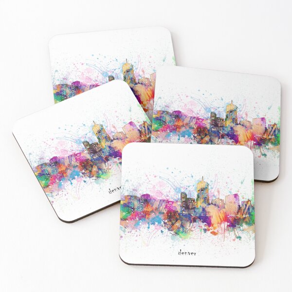 Item preview, denver skyline designed and sold by BekimART.
