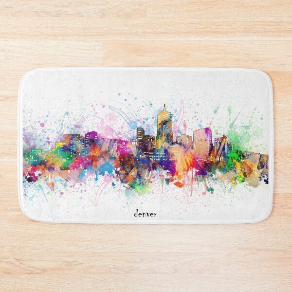 Item preview, denver skyline designed and sold by BekimART.
