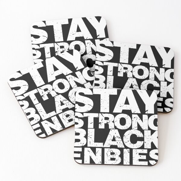 Item preview, Stay Strong Black Enbies designed and sold by giraffeKi.